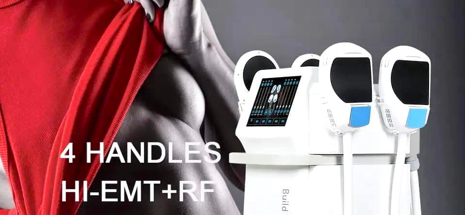 Descriere EMSlim Neo RF pentru tonifiere musculară la Slim & Beauty by MC, postare din 4 octombrie 2023